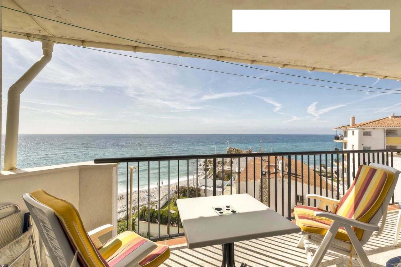 Precioso Apartamento Frontal Al Mar Нерха Экстерьер фото